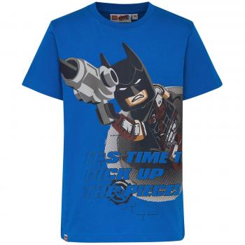 LEGO Wear Movie Batman Cm-50277-T-shirt Camiseta, Azul