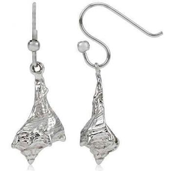 Córdoba Jewels | Pendientes en plata de ley 925 con diseño Caracola Silver