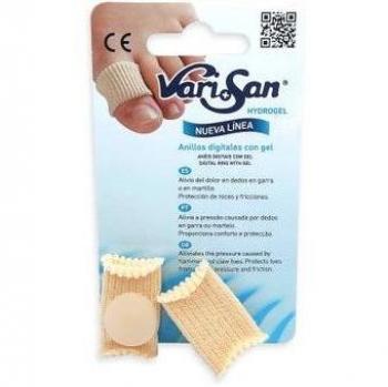 Anillo Digital Varisan Hydrogel Talla Pequeña 2uds