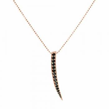 Collar Sif Jakobs Mujer 27 cm Plata de Ley y Rosado
