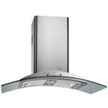 Campana Decorativa Teka DF 90 Cristal, Montaje en Pared, 780 m³/h, Iluminación Halógena, Control por Botones, 290W