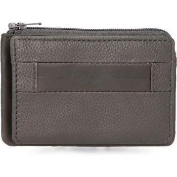 Pepe Jeans - Monedero Tarjetero Checkbox Gris