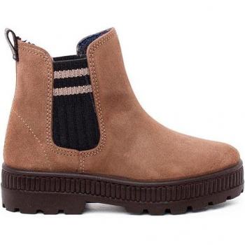Botas de Niño Serraje Elástico Lateral Calcetín Rayas