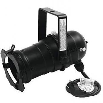 Foco Spot PAR-20 Eurolite Negro con Base E-27 para Escenarios