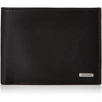 Calvin Klein Jeans - RAIL 10CC + COIN + PASS, Sujetabilletes Hombre, Negro