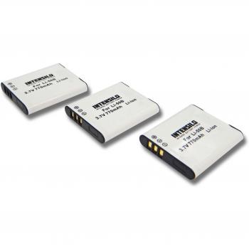 INTENSILO 3x Li-Ion batería 770mAh