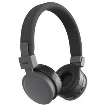 Auriculares Hama Freedom Lit III Inalámbricos Bluetooth Diadema Plegables con Micrófono y Carga USB Tipo-C - Color Negro