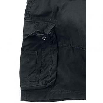Pantalones cortos Vintage Industries Rowing Short para Hombre - Negro - Tallas S a 3XL - 100% algodón