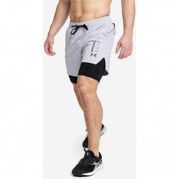 Shorts con Malla Compresión 2 en 1 Hombre Premium Picsil Sport