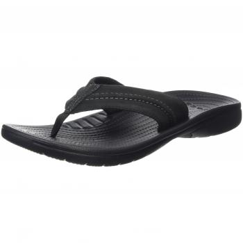 Crocs Yukon Mesa - sandalias de otra piel hombre, color negro, talla 39.5