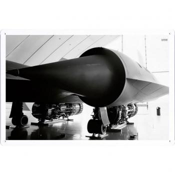Metal cartel Cartel de chapa Hojalata sesión Aircraft Tin Sign Lockheed Sr 71 Blackbird 28900 Retro Vintage Pared Decoración by hamgaacaan