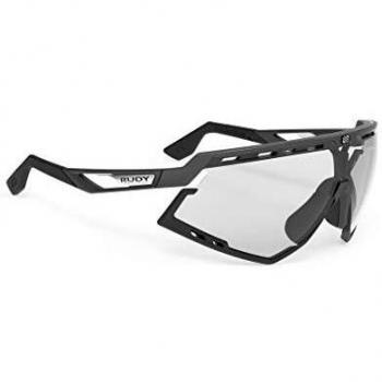 Pro-Ject Rudy Project Defender Sunglasses with ImpactX Photochromic 2 Lens - Graphene Black / Black Lens for Men, Size 141