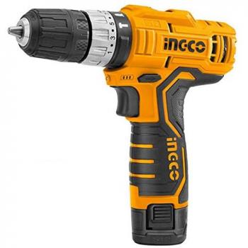 Taladro Atornillador Percutor Cidli1232e Ingco S12 12V (Cargador + 2 Baterías)
