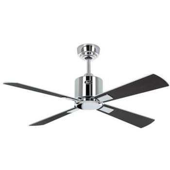 Ventilador de Techo WiFi CasaFan Eco Neo III 103cm Cromo Brillante y Wengué