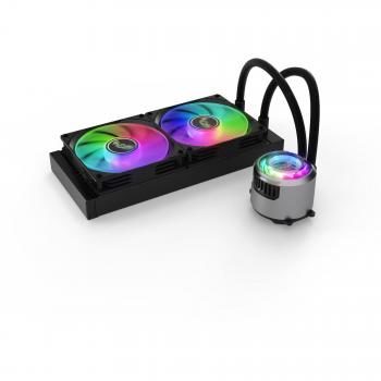 Valkyrie Jarn 240 ARGB All-in-One Liquid Cooler with RGB Lighting - VK-AIOJR240B