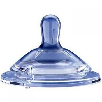 Chicco 81157200030 Naturalfeeling - Tetina recta, flujo de comida más de 6 meses