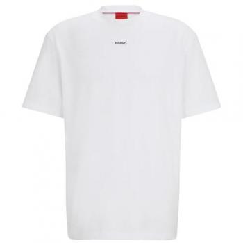Camiseta HUGO Dapolino Manga Corta Hombre Blanco