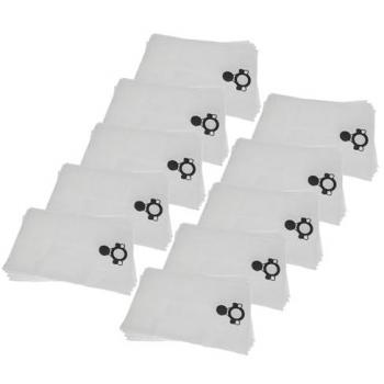 Bolsa de Aspiradora Vhbw - 50x Compatible con Nilfisk Attix 44-2H ic, 44-2L ic, 44-21 ic - Microfibra No Tejida, 52