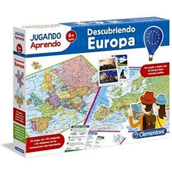 Clementoni - Descubriendo Europa - juego educativo a partir de 6 años, juguete en español