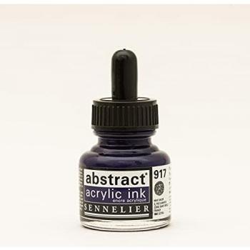 Encre Acrylique Pourpre - 30 ml - Abstract - Sennelier