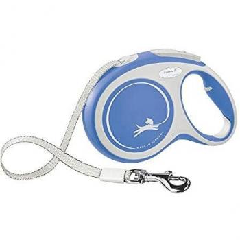 Flexi New Comfort Correa Extensible Azul Oscuro para Perros Talla L - 8 m