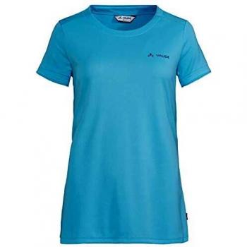 VAUDE Camiseta para Mujer Essential 413299800360, Color Azul, Talla 36