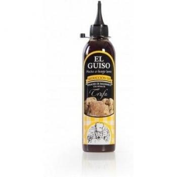 Aromas a trufa, reduccion vinagre balsámico