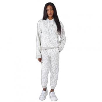 Project X Paris Women's Floral Print Hoodie - Greige - Size XS