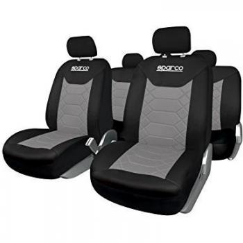Juego de Fundas para Asientos Sparco CS6 Gris/Negro