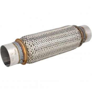 Unión flexible de escape JMJ 55X230R, tubo flexible para sistema de escape, diámetro 55 mm, longitud 230 mm