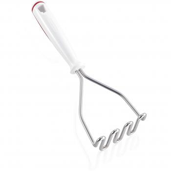 Leifheit ComfortLine Kartoffelstampfer 6422-Prensa-patatas, Aglomerado, Multicolores, 8.5 cm