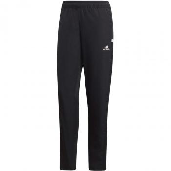 adidas T19 WOV PNT W Pants, Mujer, Black/White, 2XS