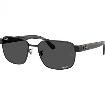 Ray-Ban RB3751CH Polarized Unisex Sunglasses Color 002/K8 Black Size 58