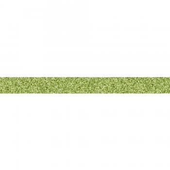 American Crafts Glitter Tape .625 X3yd-Lime