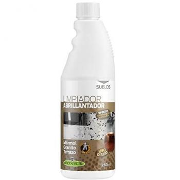 Limpiador Abrillantador Monestir para Suelos de Mármol, Terrazo y Granito 750ml - Protección Antimanchas y Efecto Antideslizante