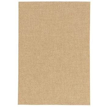 Alfombra Natural Efecto Yute para Interior/Exterior Oliver, 120 x 170 cm Estabilizada a Rayos UV