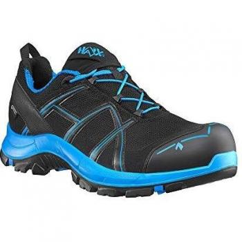 Zapato de seguridad Haix Black Eagle Safety 40.1 bajo S3 HRO HI CI WR SRC ESD GORE-TEX negro/azul talla 41