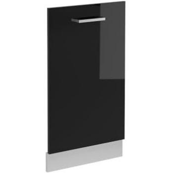 Panel Frontal de Lavavajillas R-Line, Negro Brillo Intenso, 45 cm sin Encimera