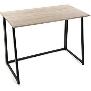 Versa Western Mesa Escritorio para el Ordenador, Mesa para la Habitación o Estudio. Mesa Gaming, Plegable, Medidas