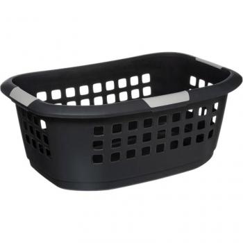Cesto de Ropa Hugger de Plástico - Gris Antracita - 51L