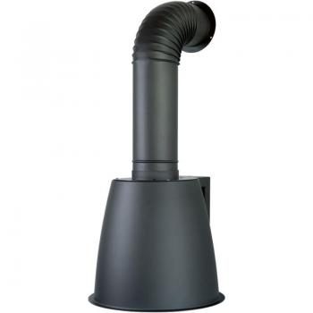 Campana Extractora Urban Lux de Acero Inoxidable Bruñido Ø49x40.5 cm