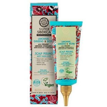 Natura Siberica Super Limonnik, ginseng y biotina. Peeling del cuero cabelludo, 100 ml