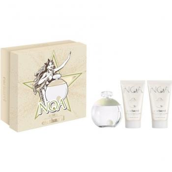 Cacharel Noa Gift Set - 100ml Eau de Toilette + 2x50ml Body Lotion for Women