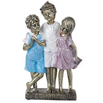 Figura Decorativa Infantil de Resina 20x9x32 cm Alta Calidad Diseño Moderno
