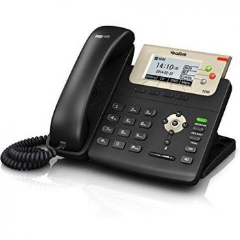 Yealink T23P - Teléfono VOIP, color negro y plata