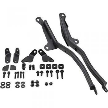 GIVI Monorack para Kawasaki Z 650 (2017-2021) con capacidad de carga útil de 6 kg, compatible con maletines monobloqueo y sistema de monollave, modelo M5-M7