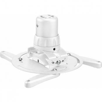 Vogel's PPC 1500 Soporte de Techo para Proyector, Carga Máxima 20 kg, Longitud 124 mm, Color Blanco
