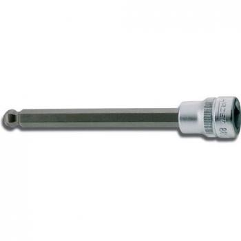 Inserto de destornillador Hazet 3/8 hexagonal interno 6 mm x 116 mm con bola
