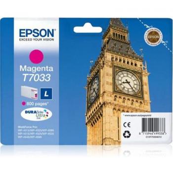 Epson T7033 Magenta Cartucho de Tinta Original C13T70334010