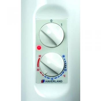 Haverland RC6A - Emisor Térmico Analógico Fluido Bajo Consumo, 750 de Potencia, 6 Elementos, Piloto Luminoso, Mandos De Fácil Acceso